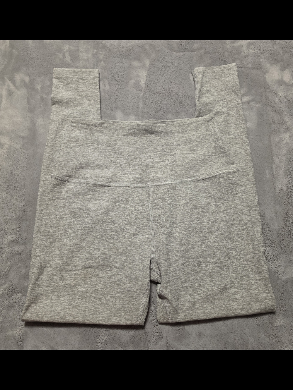 Beyond Yoga Heather Gray High-Waist Leggings